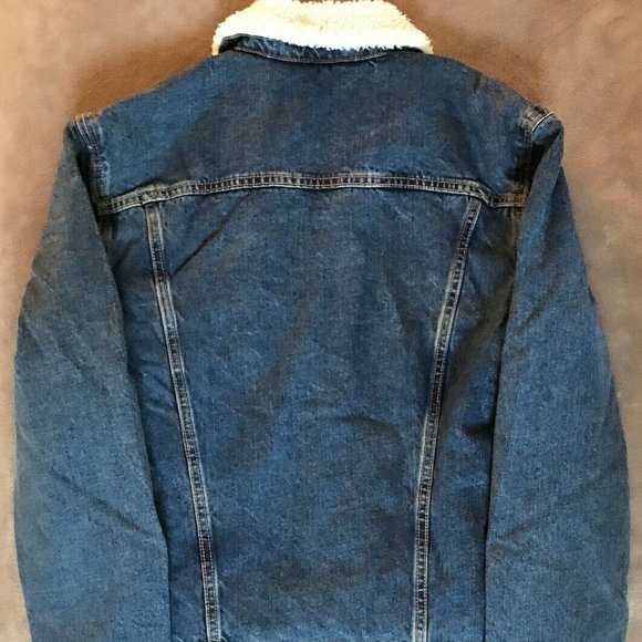 Levi's Trucker Sherpa Jean Jacket size S - Picture 4 of 7